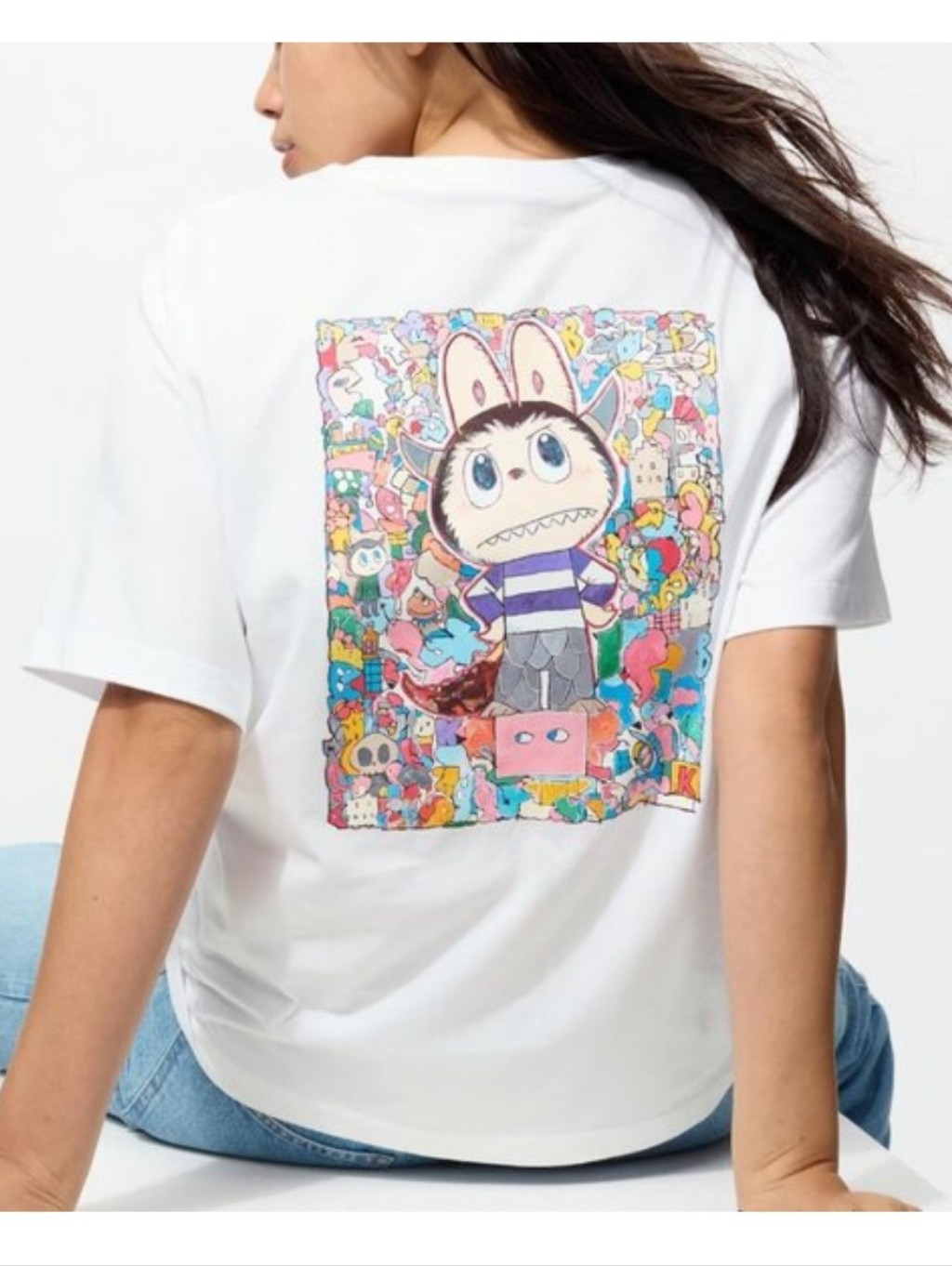 Uniqlo Labubu Pop Mart We Are The Monsters Graphic T-Shirt